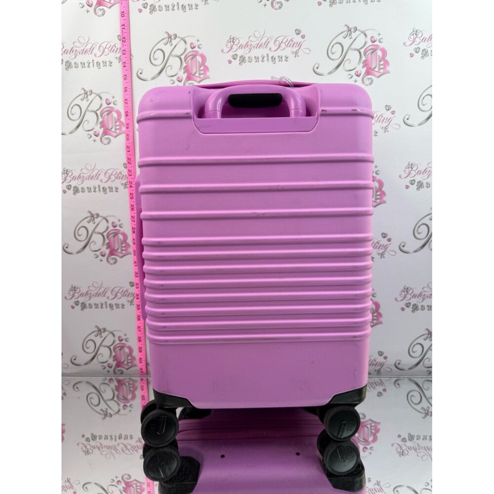 BEIS luggage carry on berry sherbet purple Pink Hard Shell Spinner Carry-On - Picture 2 of 12